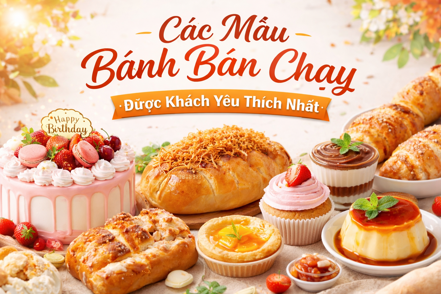 mẫu bánh yêu thích nhất