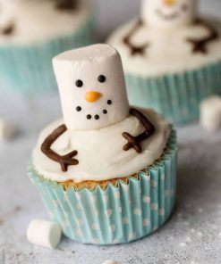 Snowman Cupcake