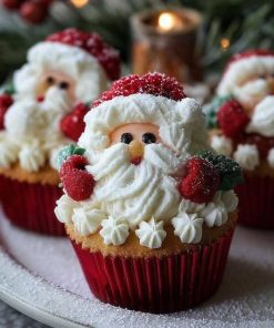 Santa Claus Cupcake