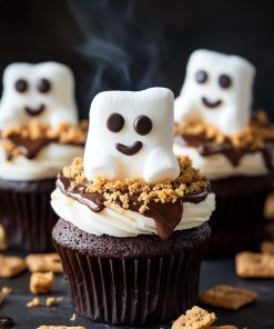Ghost Marshmallow Cupcake